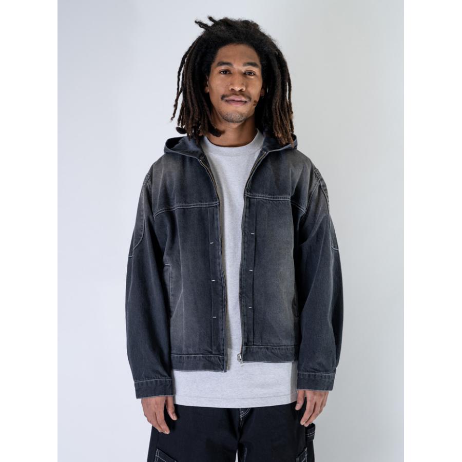 INTERBREED（インターブリード） パーカー ブルゾン Mash Up Denim 