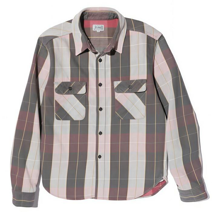 JELADO（ジェラード） ネルシャツ Unionworkers Shirt Short JP12106