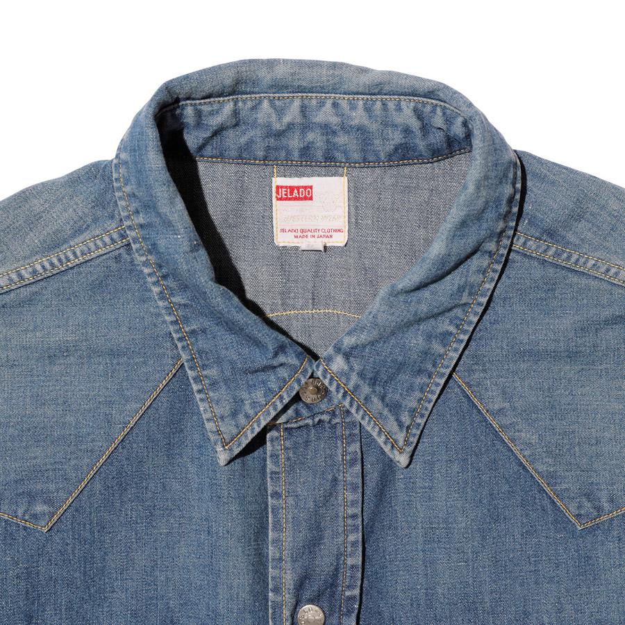 JELADO（ジェラード） シャツ Faded Denim Vaquero Shirt JP21128