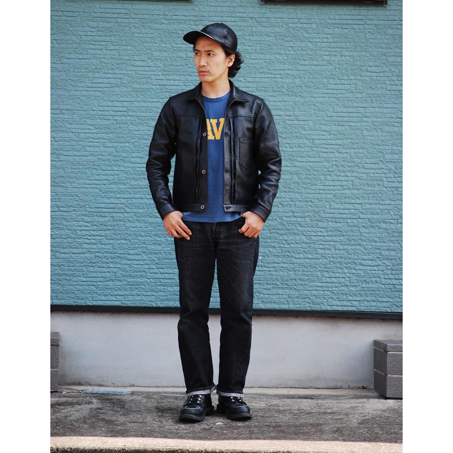 希少　ジェラード jelado ウール×レザー　スポーツジャケット JELADO”PRODUCT”/ジェラード”プロダクト”】「Horsehide Jacket