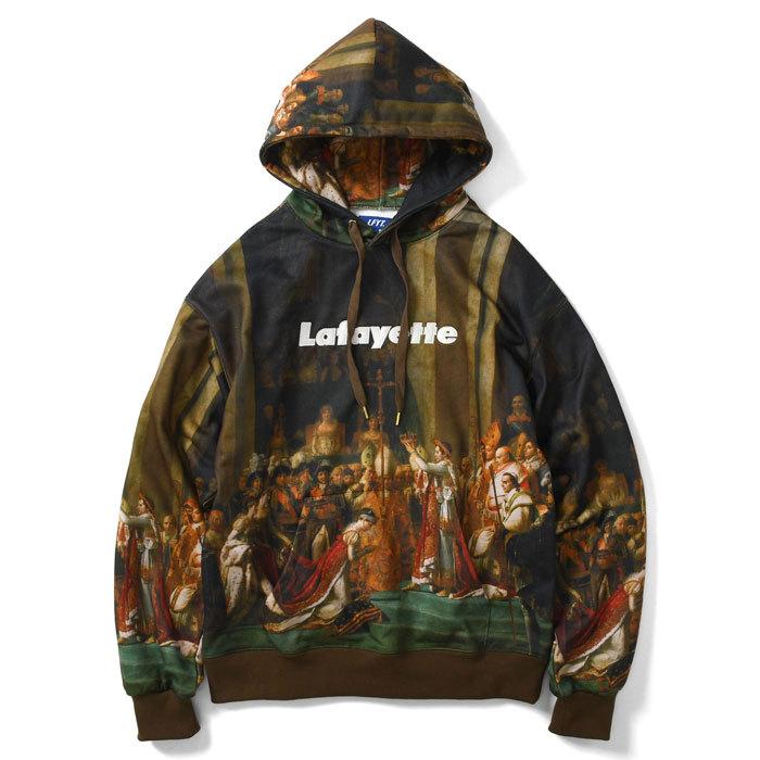 LFYT ラファイエット パーカー THE CORONATION ALLOVER LAFAYETTE LOGO