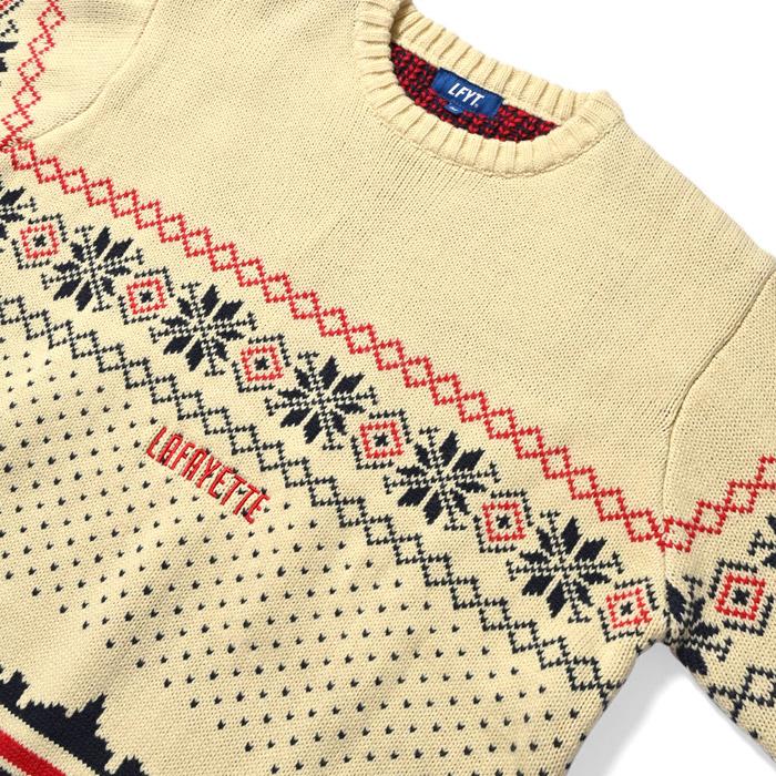 LFYT ニット セーター ラファイエット CITY SCAPE SWEATER LA220402 