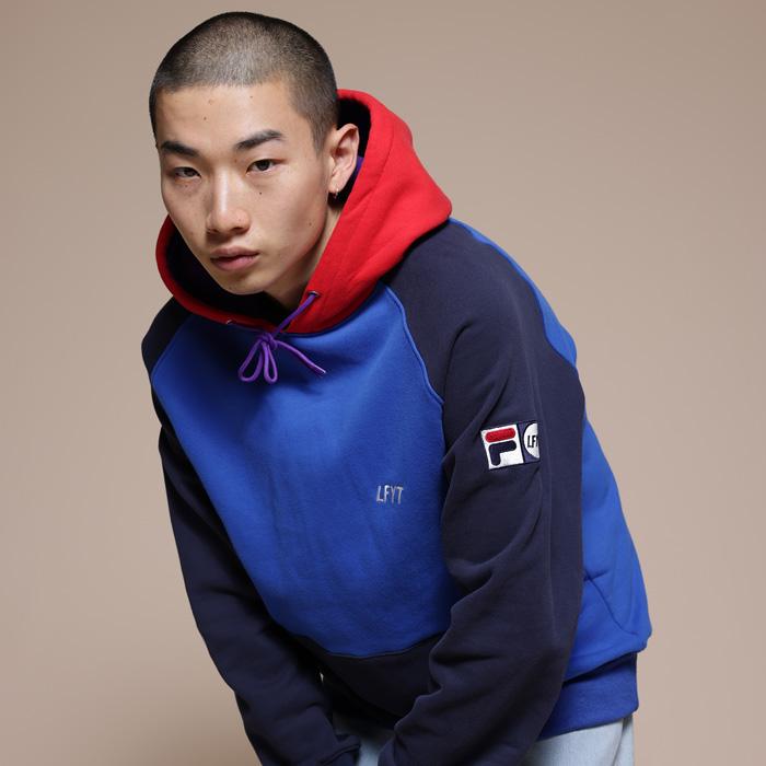 LFYT パーカー ラファイエット COLOR BLOCK HOODIE LA220501 FILA 