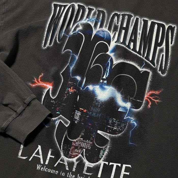 Lafayette（ラファイエット） LFYT Tシャツ WORLD CHAMPS L/S TEE