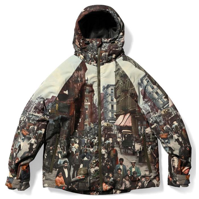 Lafayette(LFYT) / OLD NY MOUNTAIN PARKA/ジャケット/XL/ポリエステル/GRN/総柄/LA231006 LFYT ラファイエット ジャケット OLD NY MOUNTAIN PARKA LA231006