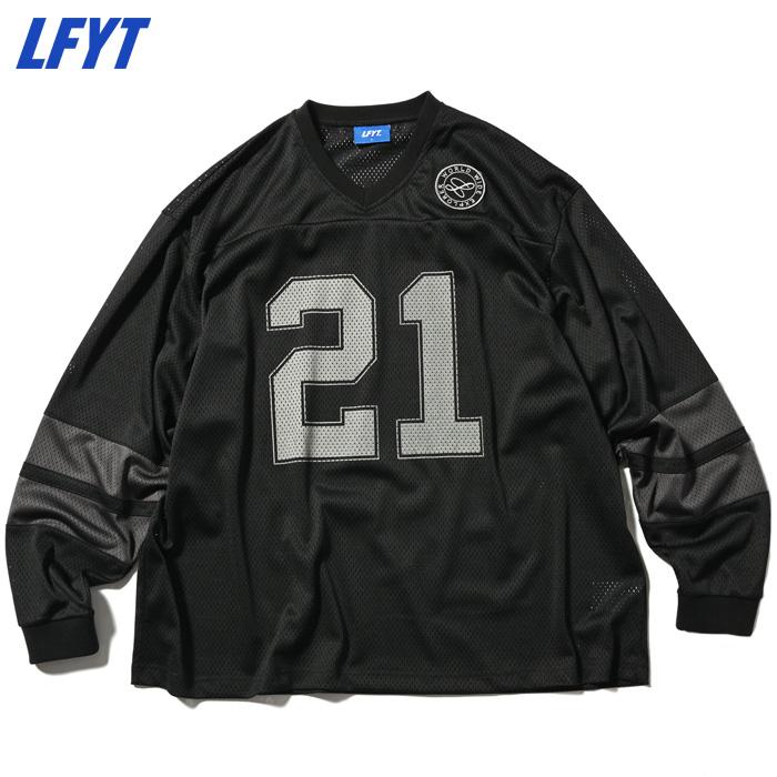 SOFTMACHINE アメリカンフットボールシャツ 21番 Lafayette（ラファイエット） LFYT シャツ フットボールシャツ 21th