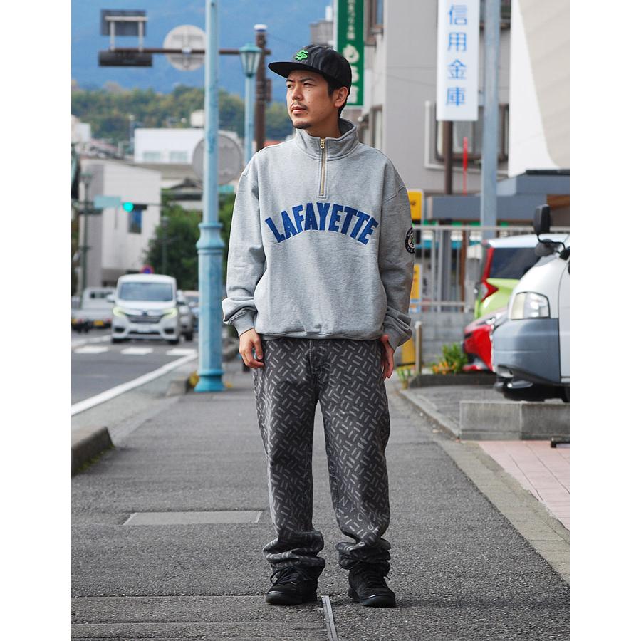 Lafayette（ラファイエット） LFYT スウェット ARCH LOGO HALFZIP