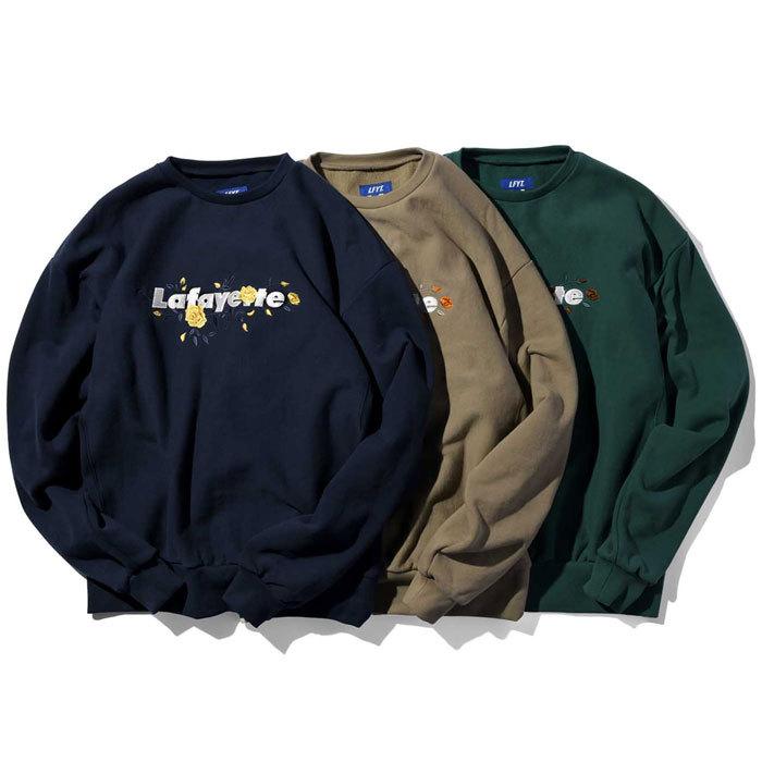 Lafayetteラファイエット Small Logo Crewneck Sweatshirtクルーネック 