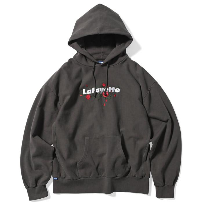 Lafayette ラファイエット パーカー ROSE LOGO US COTTON PIGMENT DYED HOODIE LE23050