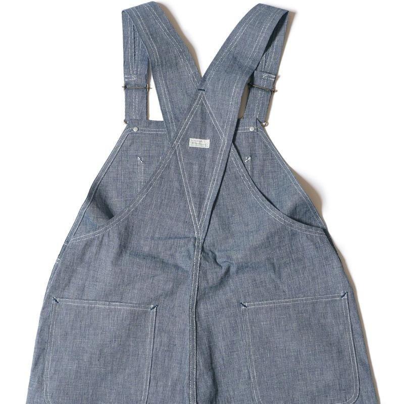 WAREHOUSE ウエアハウス オーバーオール Lot 1227 INDIGO PINCHECK OVERALL インディゴピンチェックの画像