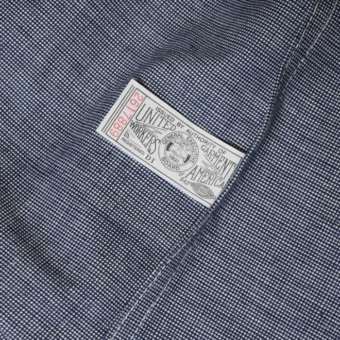 WAREHOUSE ウエアハウス オーバーオール Lot 1227 INDIGO PINCHECK OVERALL インディゴピンチェックの画像