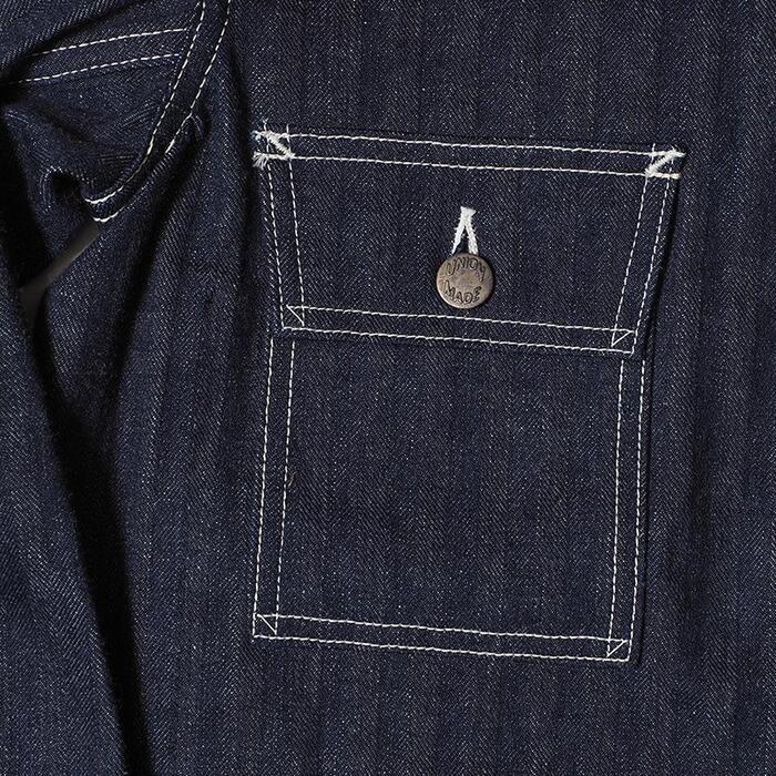 WAREHOUSE（ウエアハウス） カバーオール ジャケット Lot 2165 INDIGO