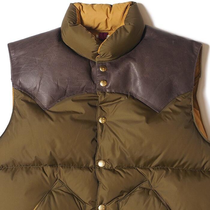 WAREHOUSE ウエアハウス ダウンベスト Lot 2188 ROCKY MOUNTAIN × WAREHOUSE NYLON DOWN