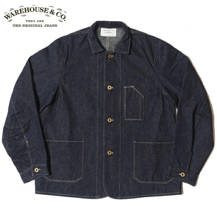 40 warehouse ウエアハウス　カバーオール　2224 デニムジャケット WAREHOUSE ウエアハウス カバーオール デニムジャケット Lot