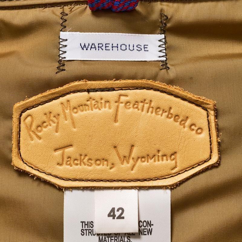 WAREHOUSE ウエアハウス ダウンベスト Lot 2236 ROCKY MOUNTAIN × WAREHOUSE HBT DOWN VEST ロッキーマウンテンの画像