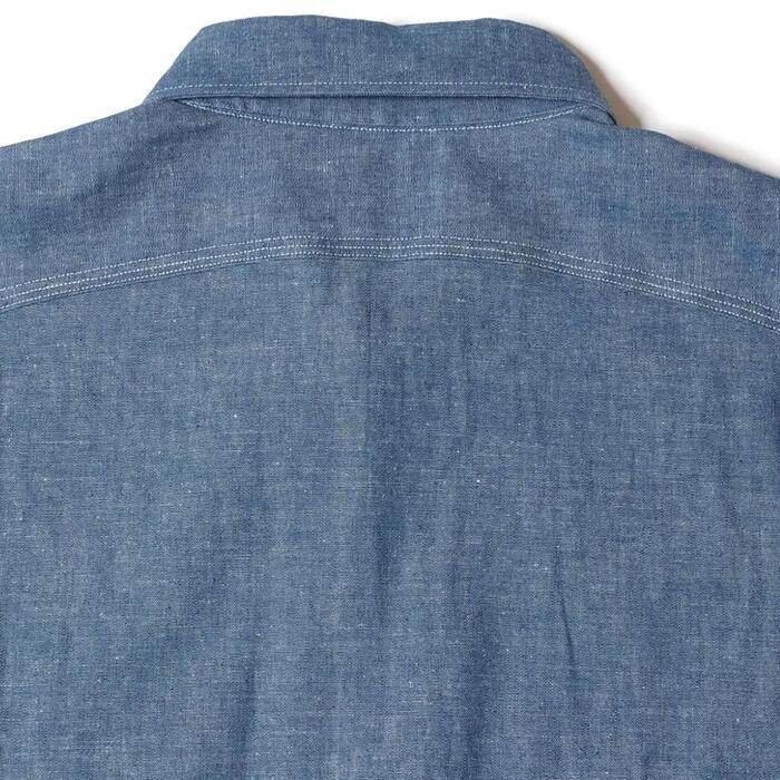 新品未使用★ウエアハウスLot.3048 BIG YANKシャンブレーシャツ44 WAREHOUSE（ウエアハウス） シャンブレーシャツ Lot 3048 BIG YANK
