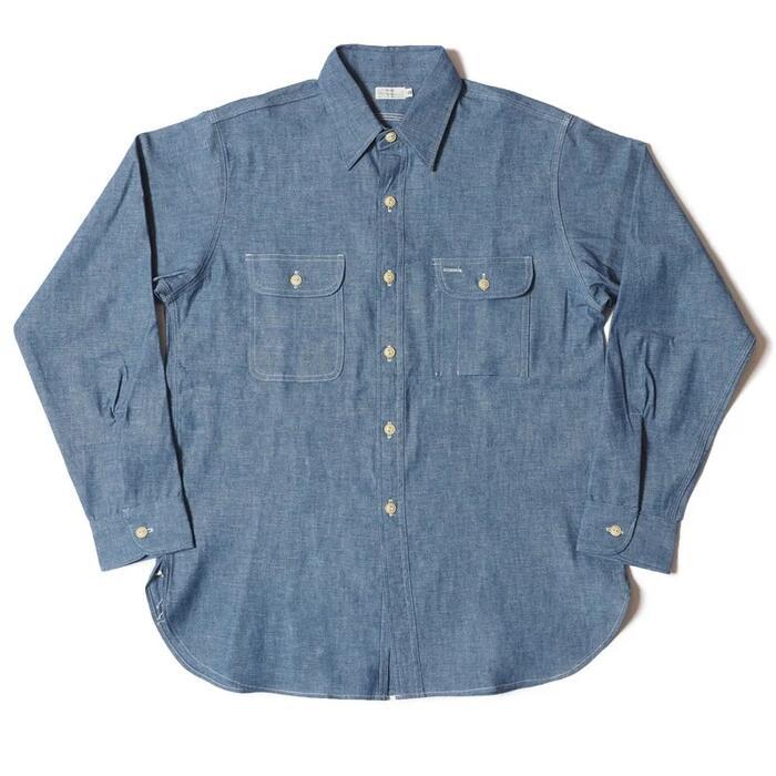WAREHOUSE（ウエアハウス） シャンブレーシャツ Lot 3048 BIG YANK