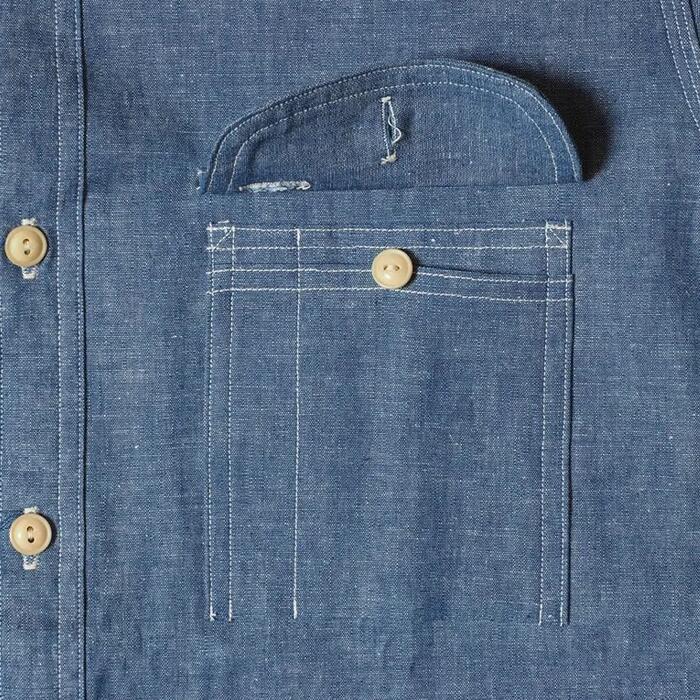 WAREHOUSE（ウエアハウス） シャンブレーシャツ Lot 3048 BIG YANK