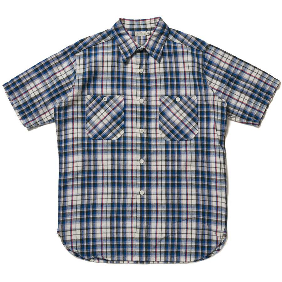 WAREHOUSE（ウエアハウス） シャツ Lot 3056 SHORT SLEEVE CHECK WORK