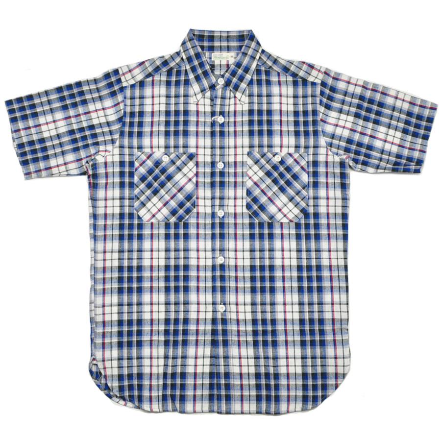 WAREHOUSE（ウエアハウス） シャツ Lot 3056 SHORT SLEEVE CHECK WORK