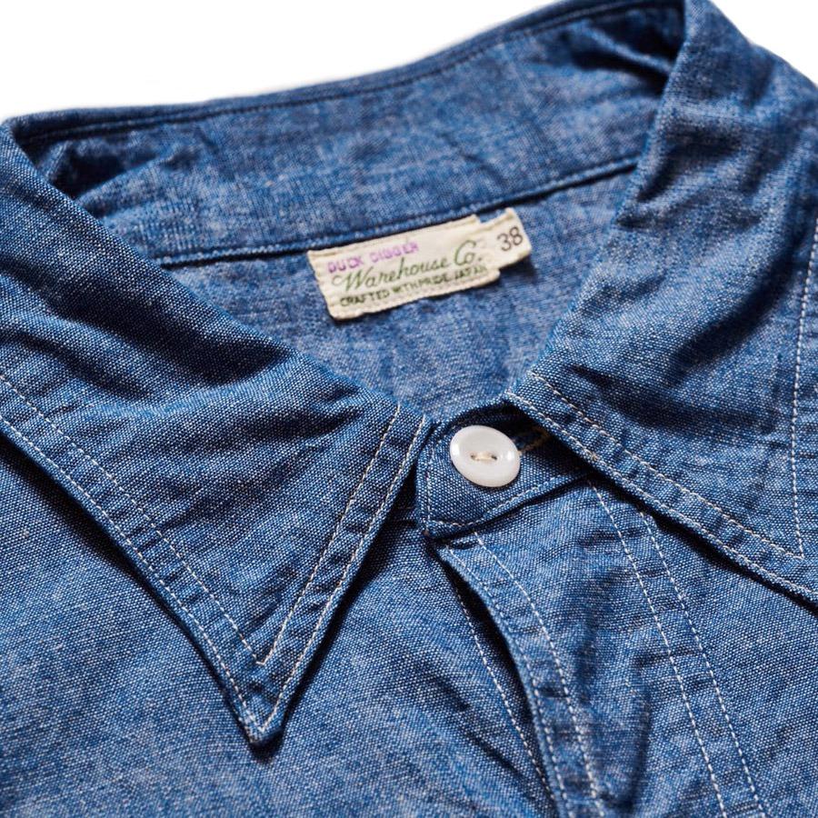 WAREHOUSE（ウエアハウス） シャツ シャンブレーシャツ Lot 3064