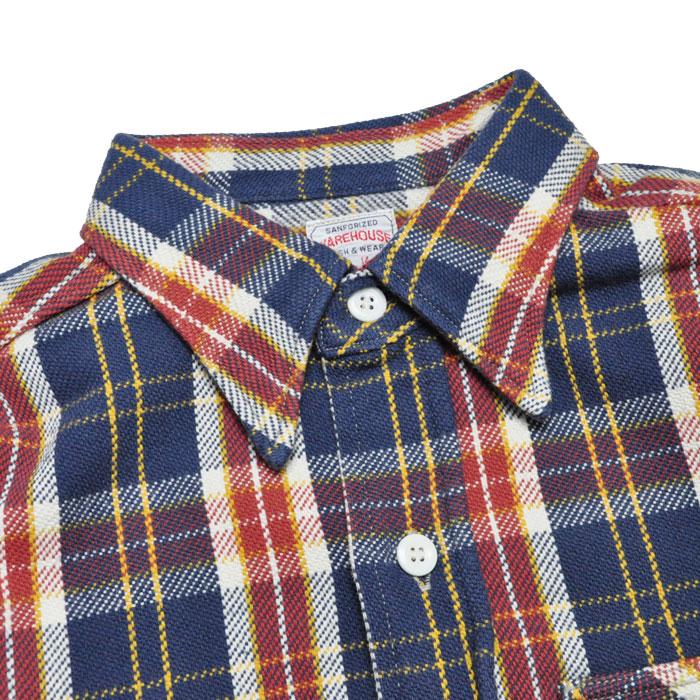 WAREHOUSE（ウエアハウス） ネルシャツ Lot 3104 FLANNEL SHIRTS C柄
