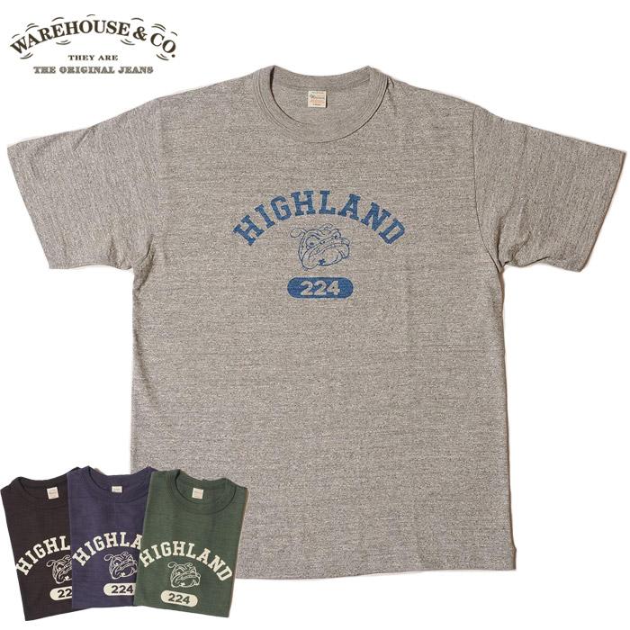WAREHOUSE（ウエアハウス） Tシャツ Lot 4601 HIGHLAND 半袖