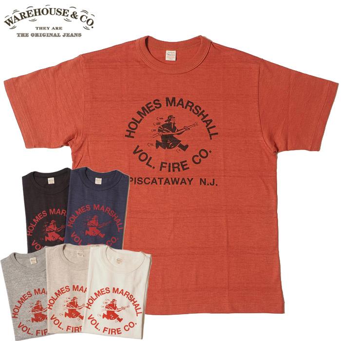 WAREHOUSE（ウエアハウス） Tシャツ Lot 4601 HOLMES MARSHALL 半袖 