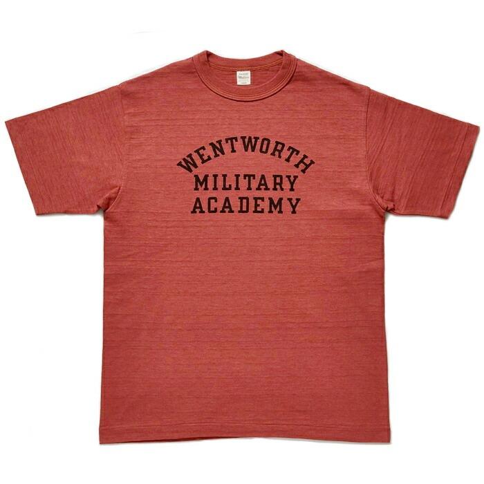 新品 ウエアハウス 4601 MILITARY ACADEMY Tシャツ L WAREHOUSE（ウエアハウス） Lot 4601 MILITARY ACADEMY Tシャツ メンズ