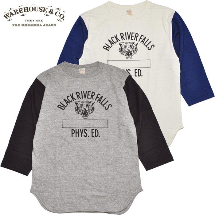 WAREHOUSE（ウエアハウス） Tシャツ Lot 4800 7分袖ベースボールT