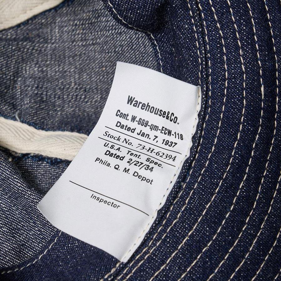 WAREHOUSE（ウエアハウス） ハット Lot 5250 ARMY HAT (6PANEL