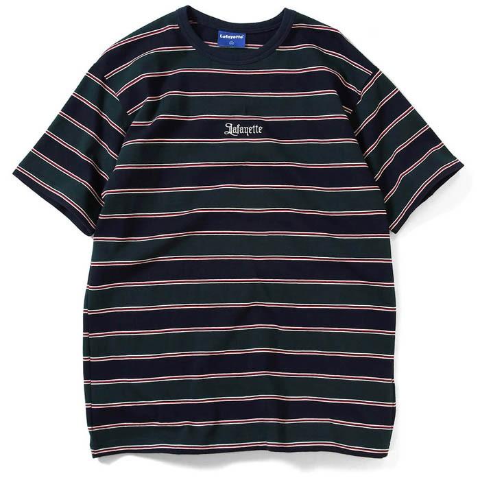 Lafayette ラファイエット Tシャツ MULTI STRIPED TEE LS200118  