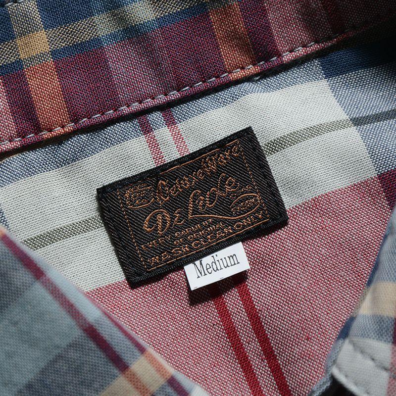 DELUXEWARE（デラックスウエア） シャツ LV-30 MULTI CHECK PATTERN