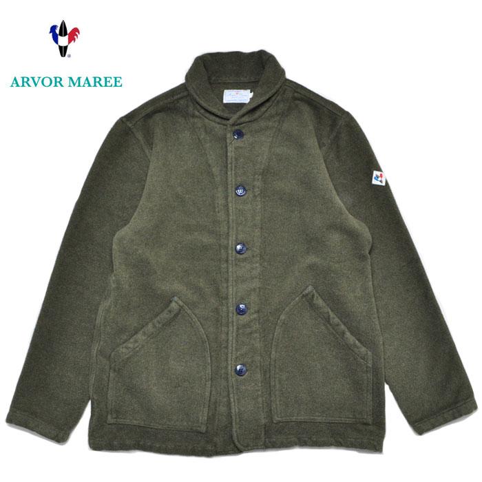 Arvor Maree（アルボーマレー） ジャケット MARINE JKT COTTON MELTON 