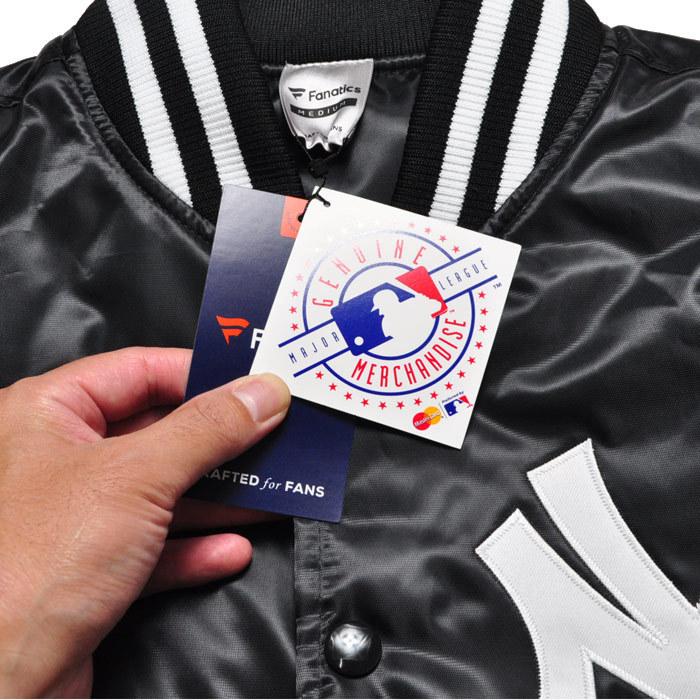 Fanatics ファナティクス スタジャン NYYサテンジャケット