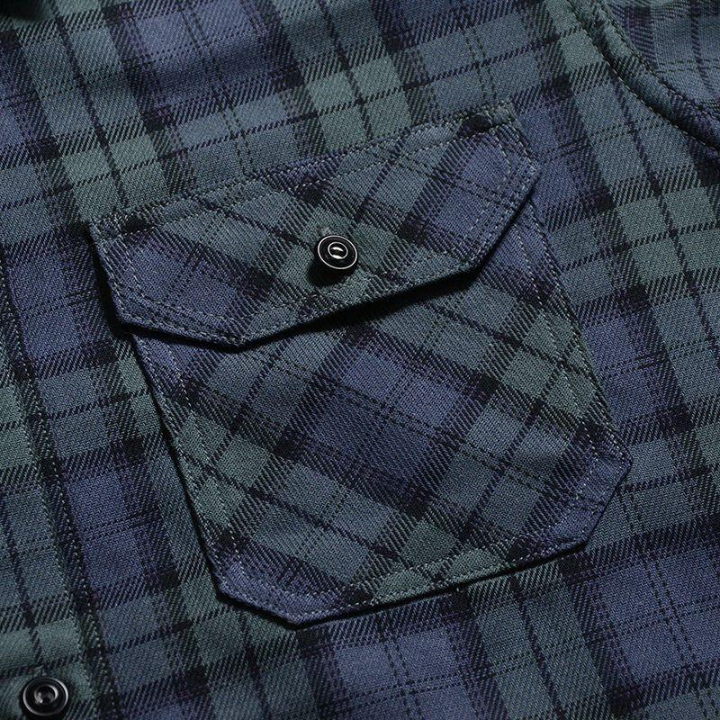 デラックスウエア　ネルシャツ　M 予約26SS】7630A[DENIM NEL SHIRT] | デラックスウエア公式オンライン