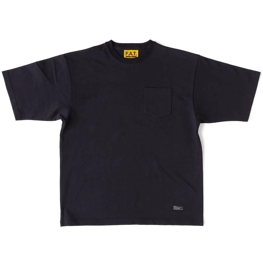 エフエーティー　シャツ　M　ブラック FAT エフエーティー Tシャツ POCKETee F32610-CT08 : firstadium