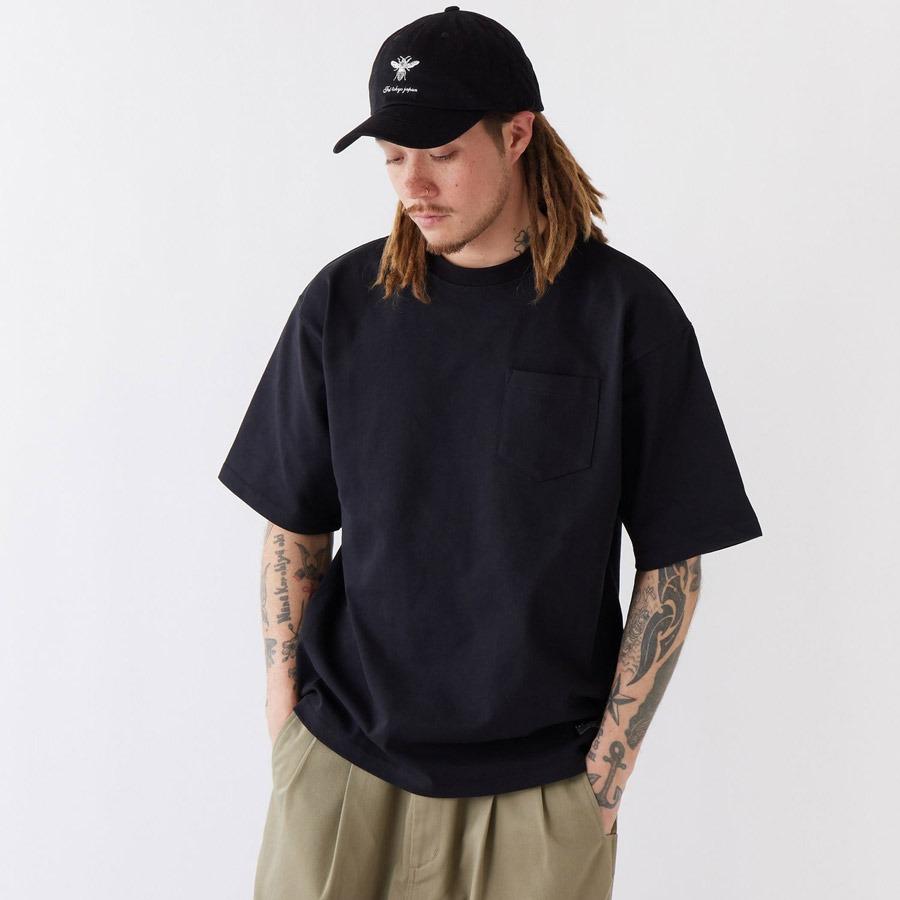 エフエーティー　シャツ　M　ブラック FAT エフエーティー Tシャツ POCKETee F32610-CT08 : firstadium