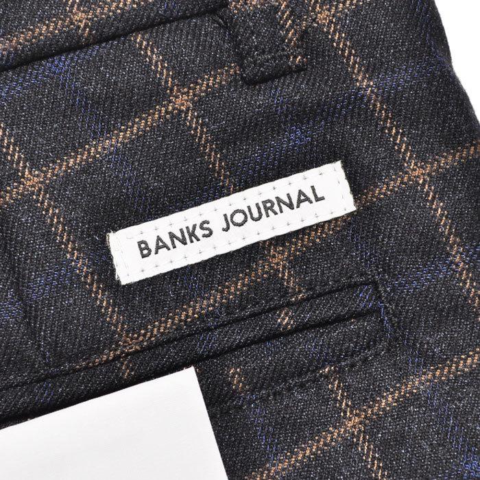 BANKS JOURNAL バンクスジャーナル パンツ DOWNTOWN CHECK クロップド 