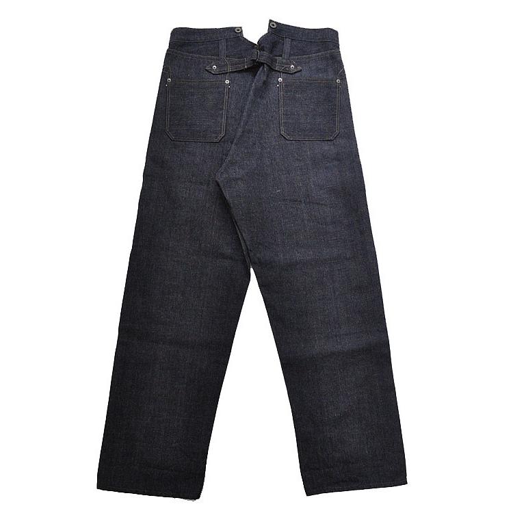 NIGEL CABOURN ナイジェルケーボン RAILMAN DENIM PANT WIDE - INDIGO レイルマンデニムパンツ ワイド インディゴ メンズ｜first-stadium｜05