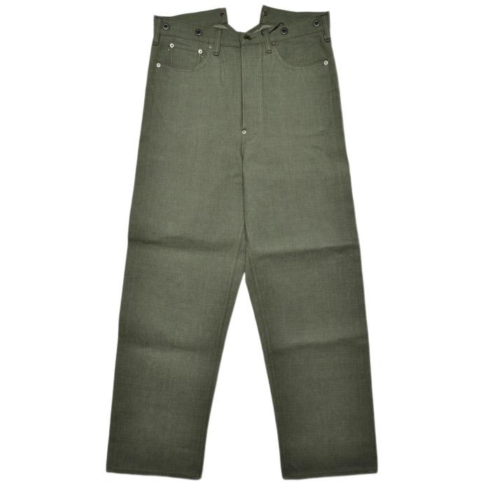 NIGEL CABOURN ナイジェルケーボン RAILMAN DENIM PANT WIDE - INDIGO レイルマンデニムパンツ ワイド インディゴ メンズ｜first-stadium｜06