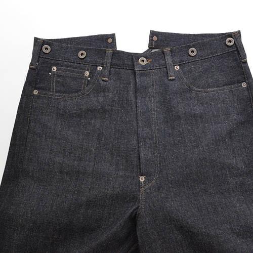 NIGEL CABOURN ナイジェルケーボン RAILMAN DENIM PANT WIDE - INDIGO レイルマンデニムパンツ ワイド インディゴ メンズ｜first-stadium｜09