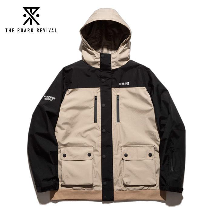 ロアークリバイバル シェルジャケット マウンテンパーカー カモ柄 L〜XLサイズ ROARK REVIVAL ロアークリバイバル ジャケット NEW TREKMAN