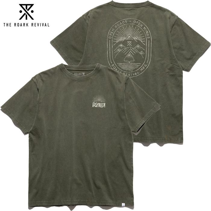 ROARK REVIVAL（ロアークリバイバル） Tシャツ OPEN ROADS TEE RTJM1001 : firstadium - 通販 ...