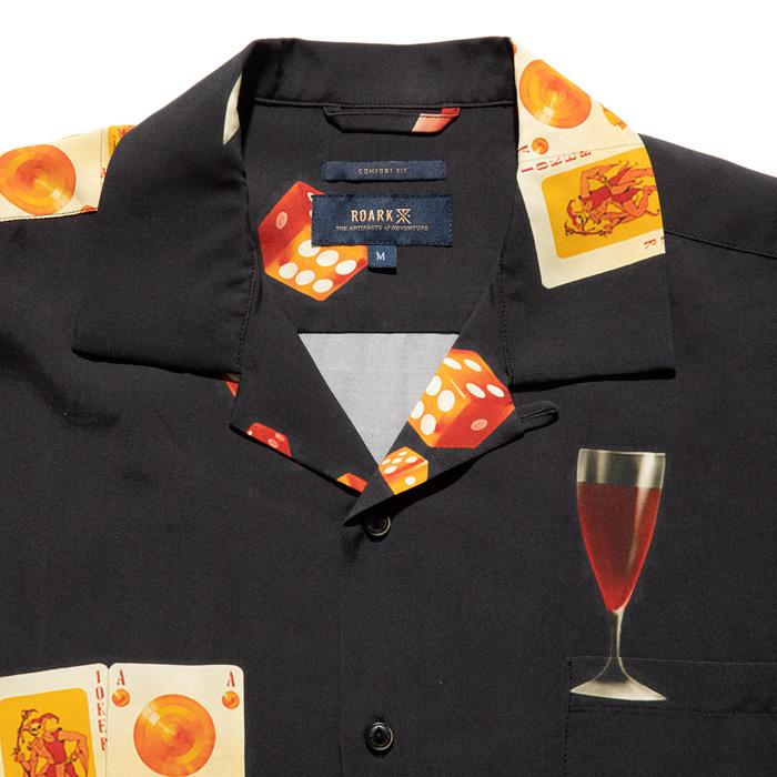 ROARK REVIVAL ロアークリバイバル シャツ GONZO NEGRONI&DICE S/S 