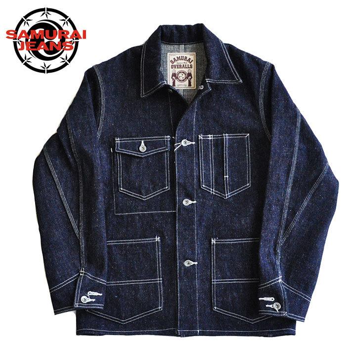 SAMURAI JEANS サムライジーンズ ジャケット S30CV カバーオール デニム メンズ アメカジ