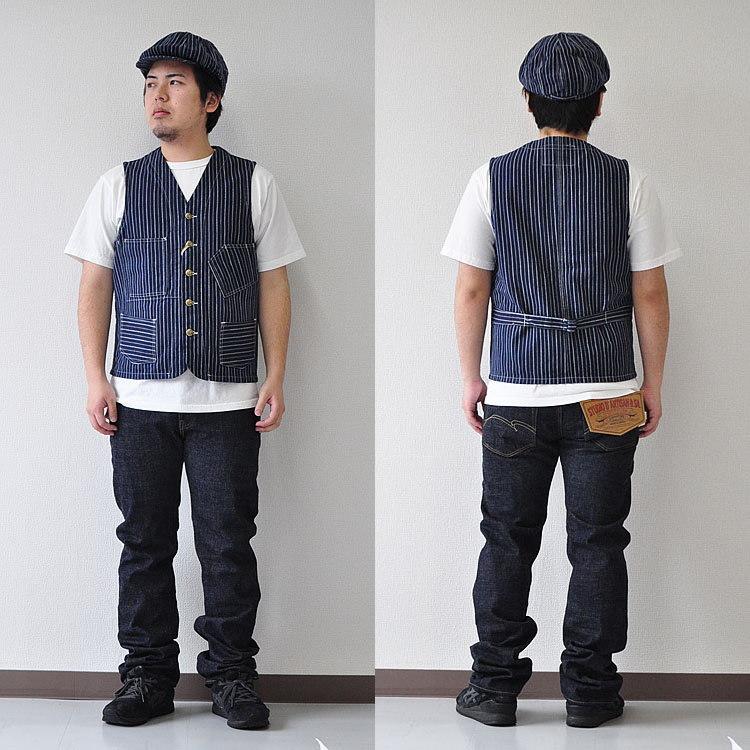 SUGAR CANE シュガーケーン ベスト FICTON ROMANCE 9oz INDIGO
