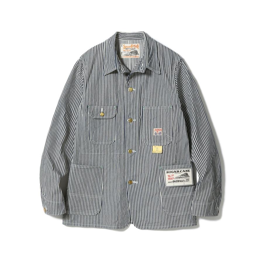 SUGAR CANE シュガーケーン カバーオール SC15656 11oz HICKORY STRIPE