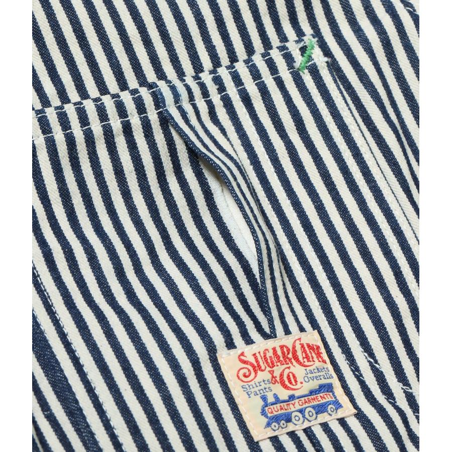 SUGAR CANE シュガーケーン カバーオール SC15656 11oz HICKORY STRIPE