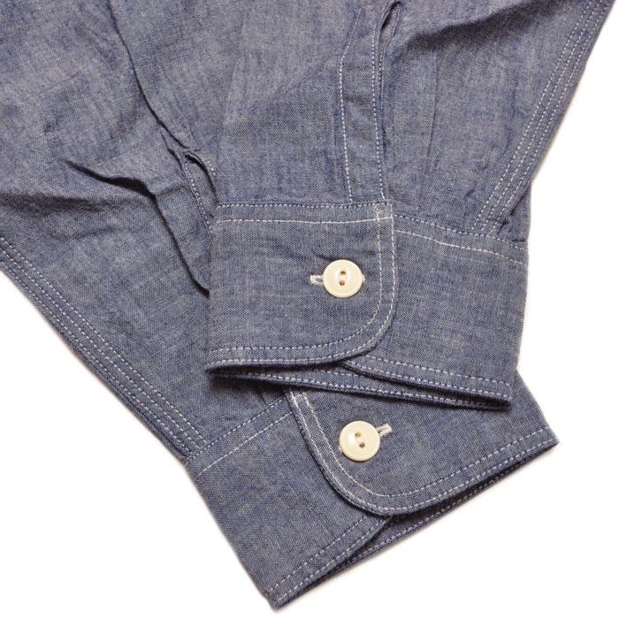 SUGAR CANE シュガーケーン シャンブレーシャツ SC27850 BLUE CHAMBRAY